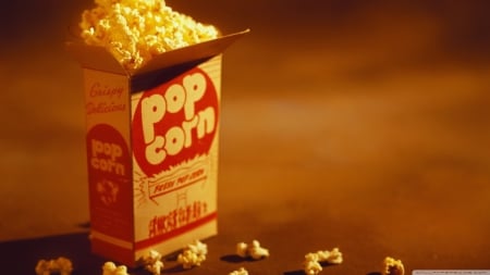 Popcorn bag - hd, abstract, eat, photography, popcorn, food, wallpaper