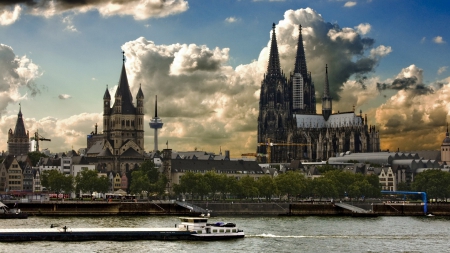 Cologne, Germany Cityscape