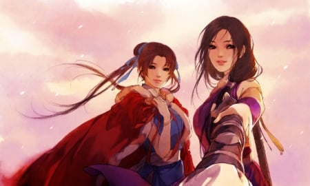 Art of Ibuki Satsuki 23 - painting, girls, ibuki satsuki, friends, oriental