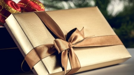 FOR YOU ! - holiday, you, gift, gold