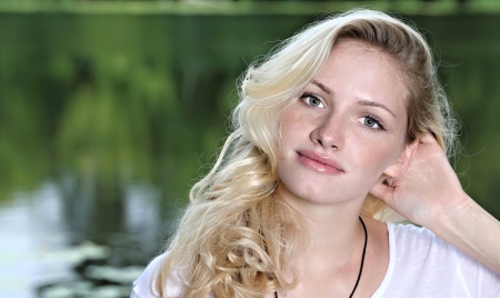 softness beauty - blonde, girl, cute, beauty