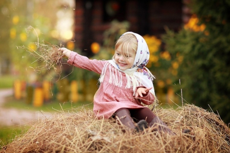 Cute Girl - girl, cute, photography, playing