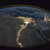 Nile River from space