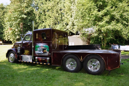 1951 GMC - semi, truck, big rig, vintage