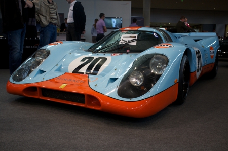 Gulf Porsche 917 - Porsche, Le Mans, Gulf, 917