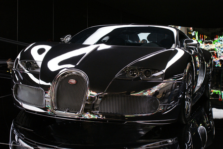 Bugatti Veyron - car, tuning, bugatti, veyron, chrome