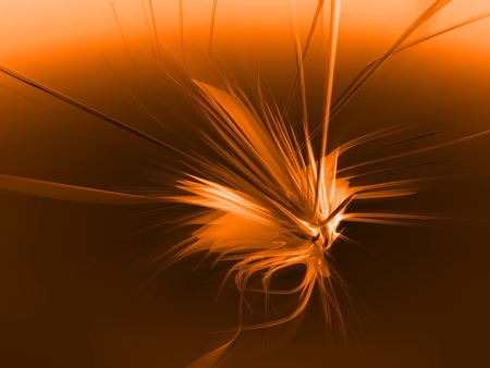 Orange - orange, abstract