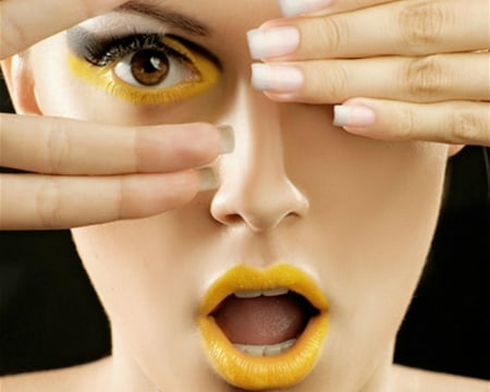 Artistic Woman - eye, face, woman, make up