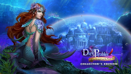 Dark Parables - The Little Mermaid and the Purple Tide01 - hidden object, cool, video games, fun, puzzle