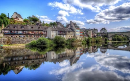 Coast of France - cityscapes, france, architecture, bridge