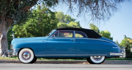 1948 Packard Convertible - car, auto, vintage, packard