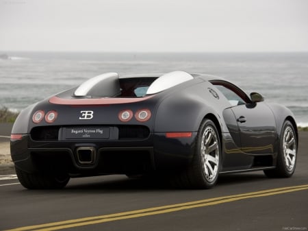 Veyron by Hermès - supercar, french, black, hermes