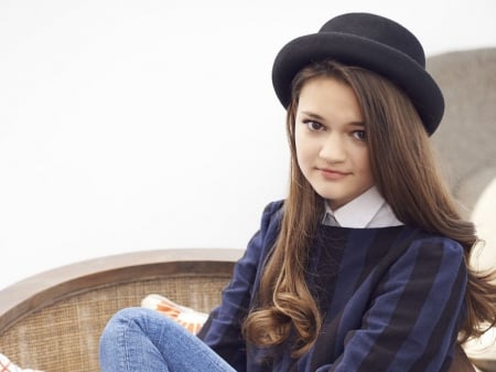 Ciara Bravo - bravo, wallpaper, model, 2014, actress, ciara, ciara bravo, hat, disney