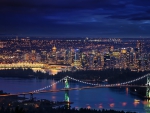 Downtown Vancouver at Night