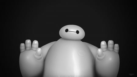 Big Hero 6 / Baymax - fan art, big hero 6, character design, wallpaper, 4k, baymax, graphic design, hd, ultra hd, free, download, digital painting, disney