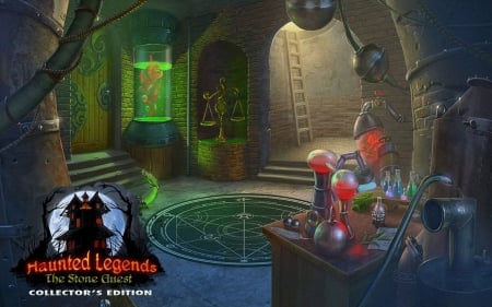 Haunted Legends 5 - The Stone Guest01 - hidden object, cool, video games, fun, puzzle