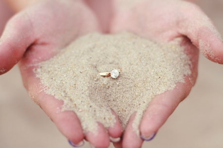 â™¥ - ring, sands, soft, hands