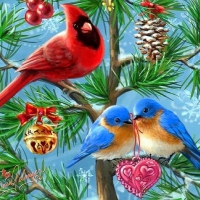 â˜…Festive Birdsâ˜…