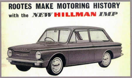 1966 Hillman Imp - English, Imp, 1966, Hillman