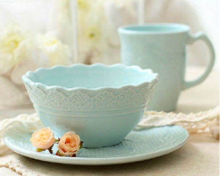 Cup and Saucer - table, style, saucer, cup