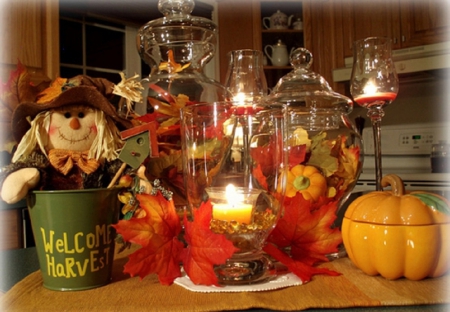 Home fall decorations