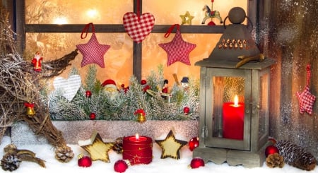 Christmas Time - christmas, magic christmas, xmas, candles, merry christmas, lantern