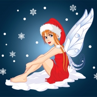 Christmas fairy