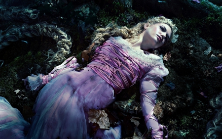 Into the woods (2014) - actress, girl, movie, rapunzel, fantasy, pink, mackenzie mauzy, into the woods, blonde