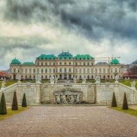 Belvedere Palace in Austria