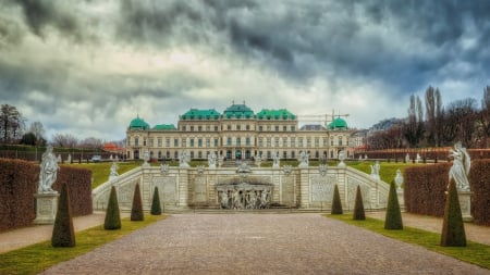 Belvedere Palace in Austria - architecture, palaces, austria, palace