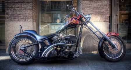 Harley Davidson - harley, chopper, motorcycle, bike