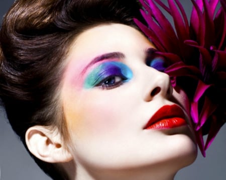 Artistic Make Up - face, makeup, woman, model