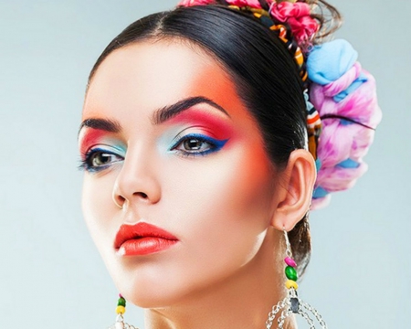 Artistic Make Up - woman, face, make up, model