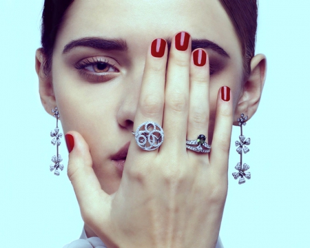 Fashion Model - ring, face, woman, fashion