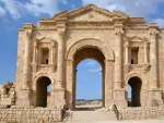 Arch of Hadrian, Jerash, Jordan