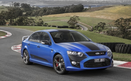 ford falcon fpv gt f 351 - ford, falcon, car, blue