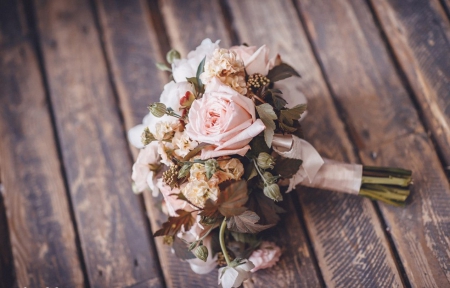 Flower Bouquet - bouquet, flower, pink, soft