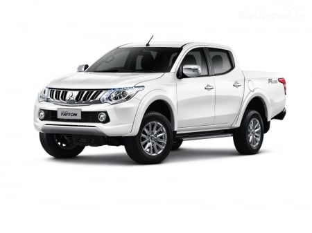 2015-Mitsubishi-Triton - white, 2015, triton, truck