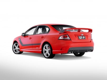 ford falcon fpv gt - ford, falcon, car, red