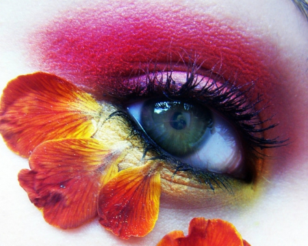 Artistic Eye Make Up - woman, eye, make up, artistic