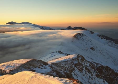 fog - fog, nature, mountains, landscape