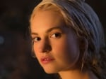 Lily James as Cinderella