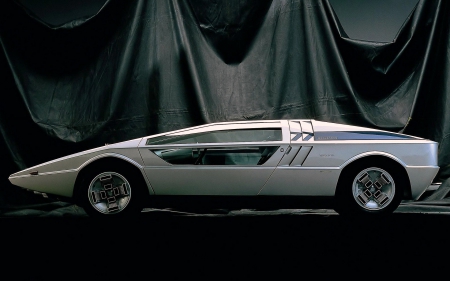 1972 Maserati Boomerang - maserate, 1972, cars, boomerang