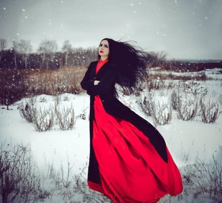 â™¥ - winter, beauty, lady, model