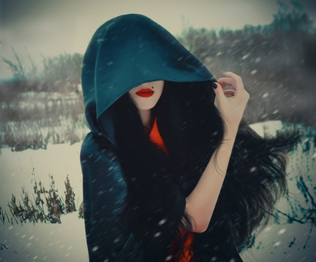 â™¥ - winter, beauty, lady, model