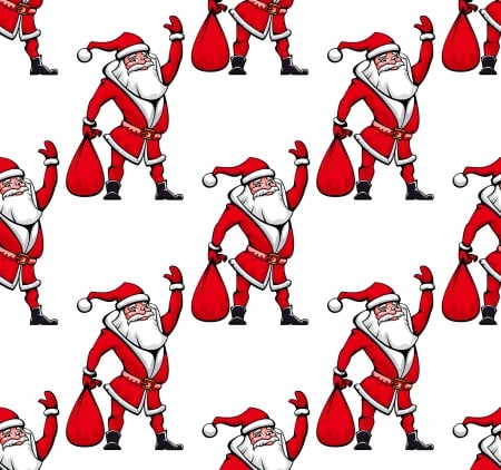 Santa background - santa, background, december, christmas