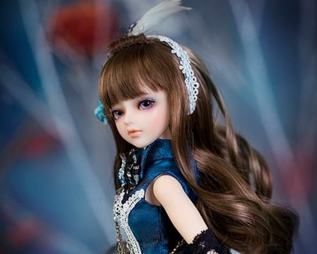 Cute Doll - girl, cute, toy, doll