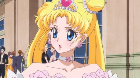 Usagi - pretty, blushing, anime, twin tail, kawaii, female, twintail, usagi tsukino, tsukino, blonde, blond hair, long hair, sailor moon, blond, nice, tsukino usagi, twin tails, anime girl, sailormoon, twintails, usagi, girl, blush, blonde hair, lovely, sweet, cute, adorable