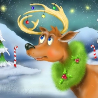 Chrristmas deer