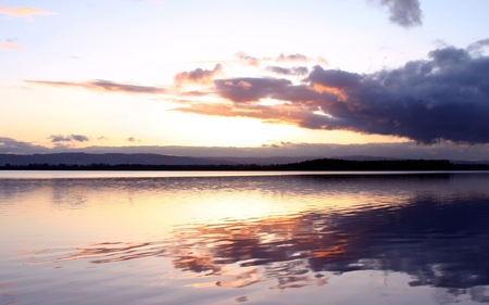 Beautyful LAKE - sky, sunset